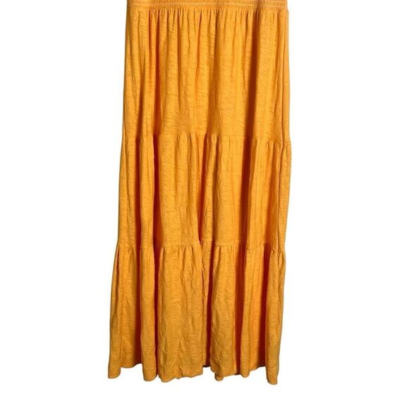 Nation LTD light orange Pima cotton maxi dress - Picture 8 of 8